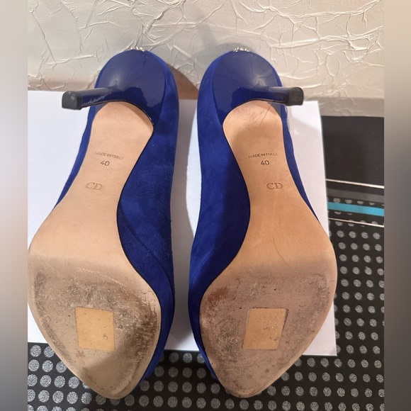 Dior suede pumps . size 40. Worn once - Picture 4 of 4